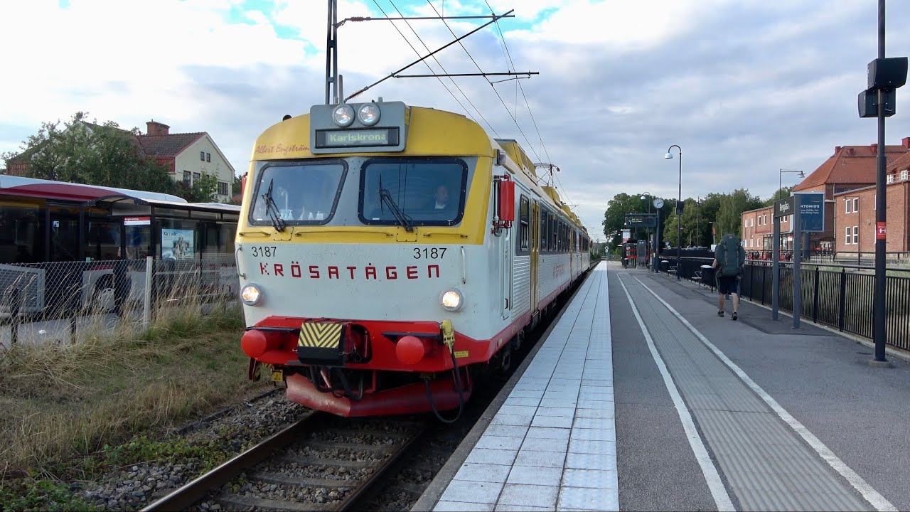 Tåg i Bergåsa