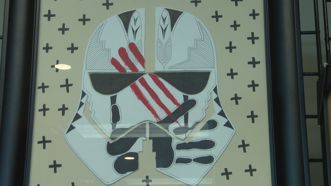 Artist makes popular Star Wars characters using Native symbolism