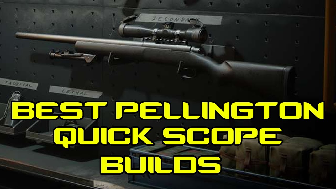 Best 703 Pelington Quick Scope loadout - Build Cold War