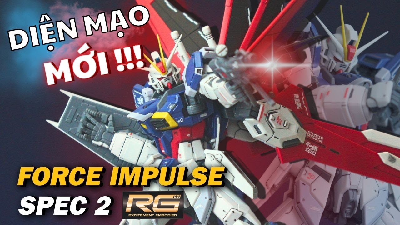 Lắp Ráp FORCE IMPULSE SPEC 2 GUNDAM RG 1/144| Thay giáp mới cho GUNDAM ? Gundam SEED đỉnh nhất