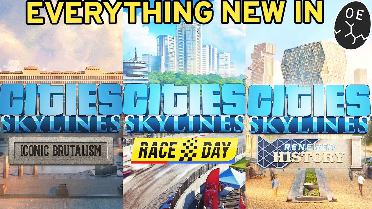 Cities Skylines 1 Gets 3 NEW DLCs! | Asset Showcase