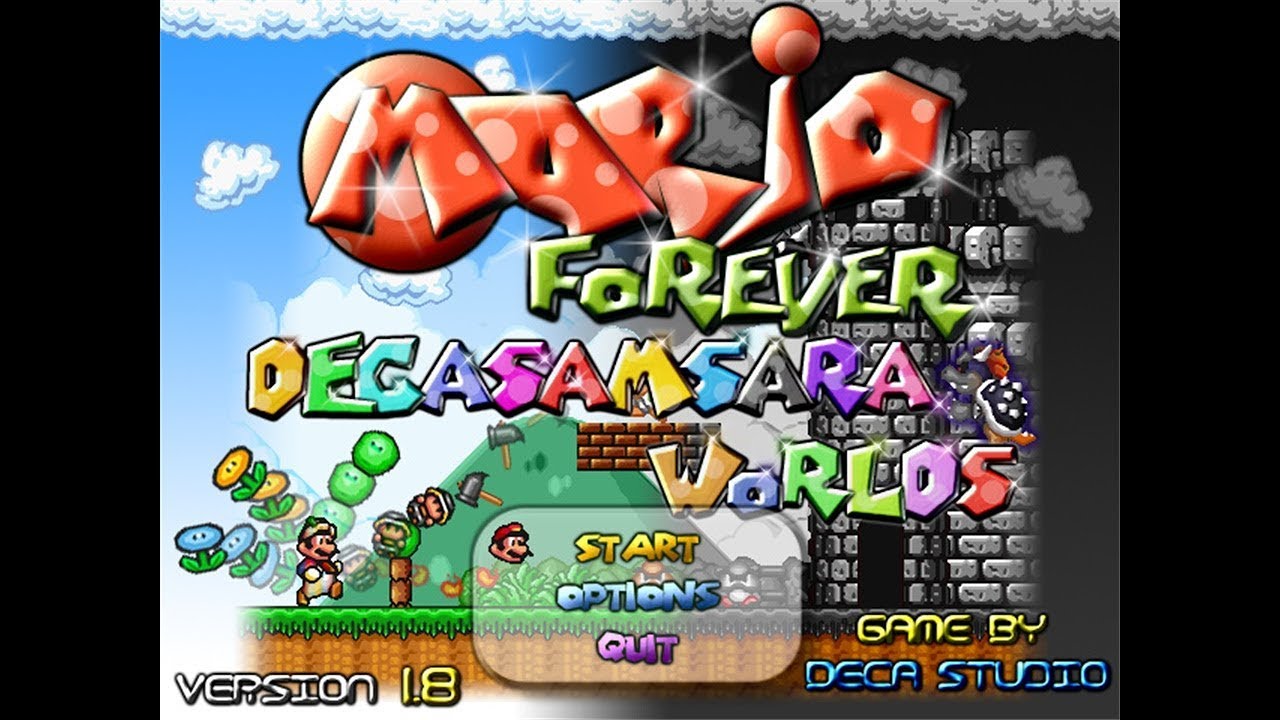 Mario Forever Decasamsara Worlds V1.8 Longplay Completed Video