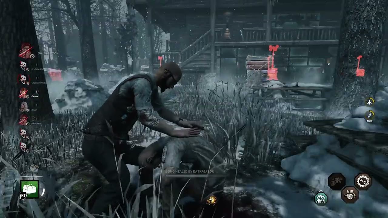 Playing Dead by Daylight
