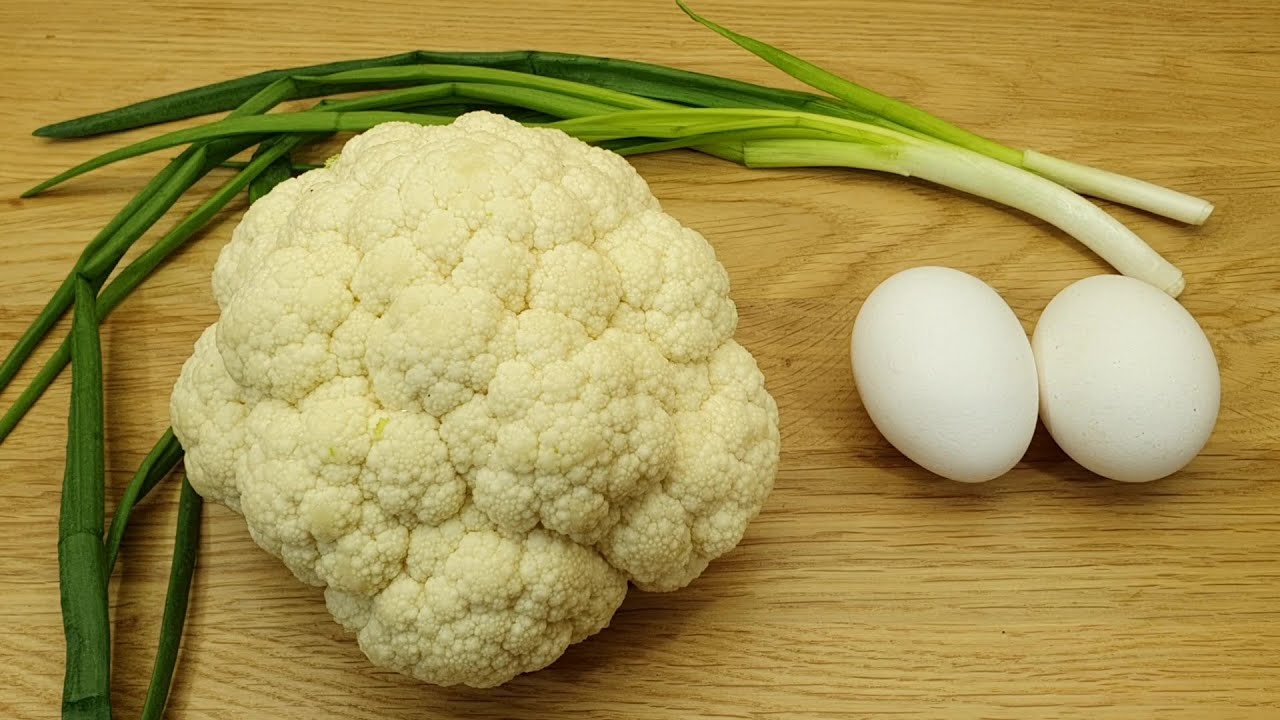 Цветная капуста на сковороде! Вкусный ужин из 3 ингредиентов! # 209