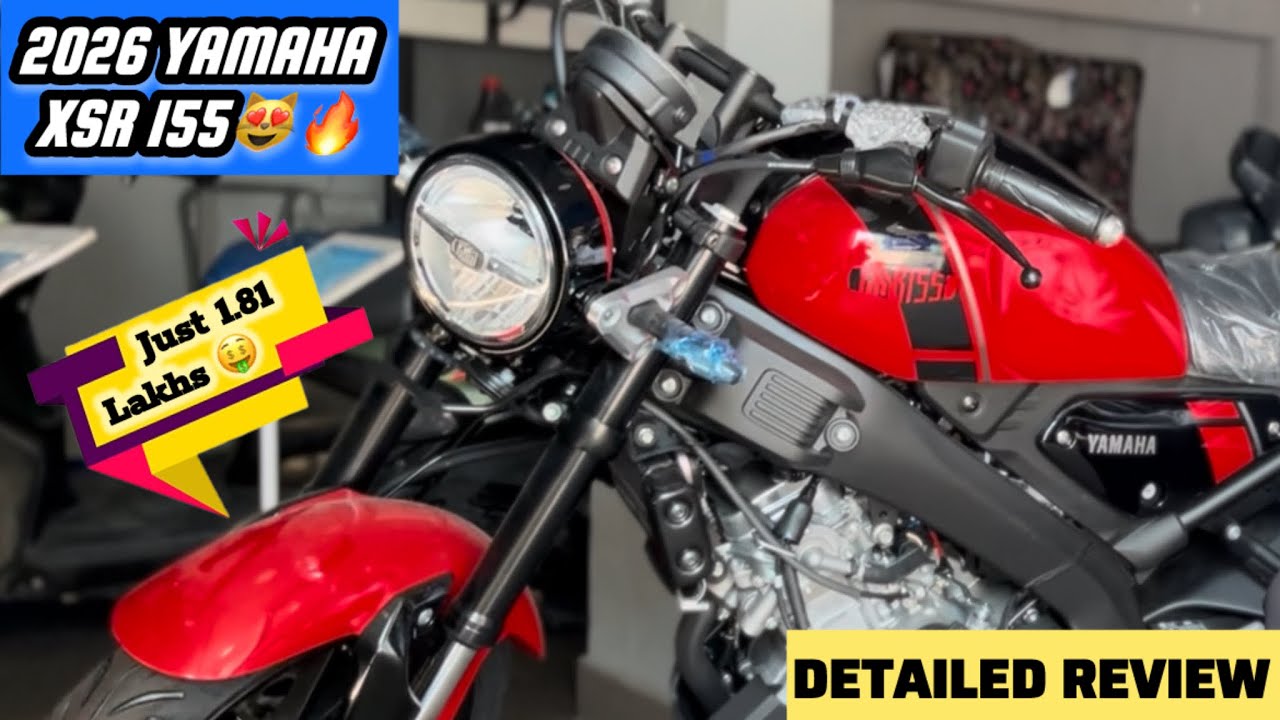 Yamaha XSR 155 Detailed Review Tamil✨ pros✅and cons❎just1.81Lakhs🤑🙌🏻#usf #automobile #xsr155 #tamil 