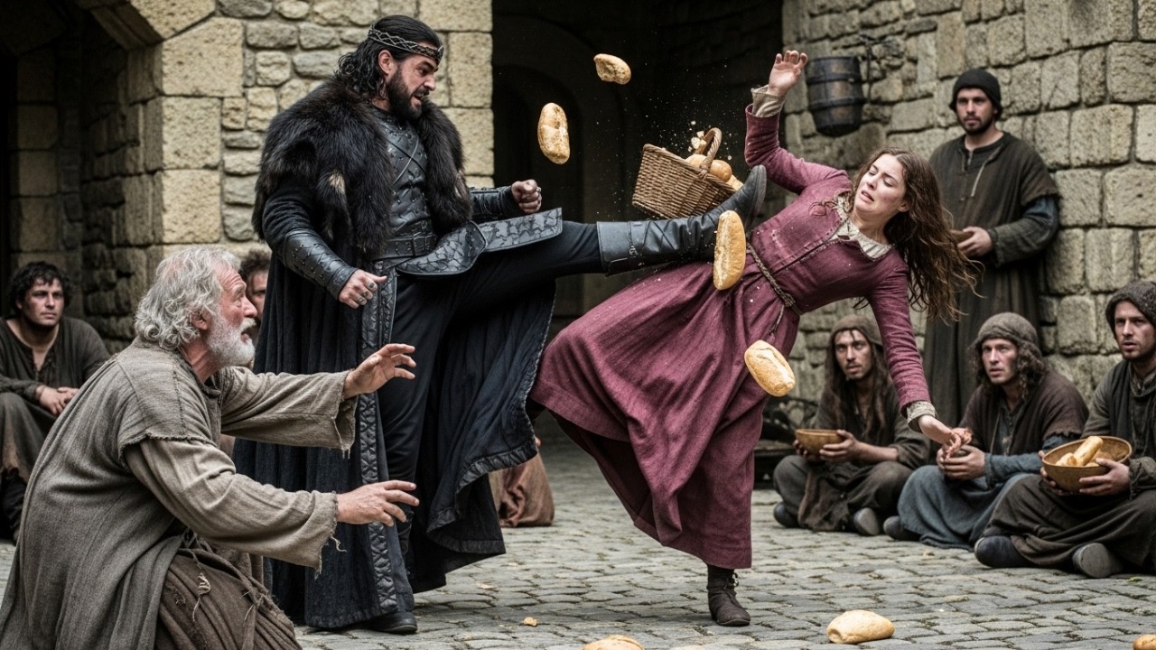 Alpha King Kicked The Girl Who Fed Beggars Daily—Unaware One Beggar Was His Father Watching