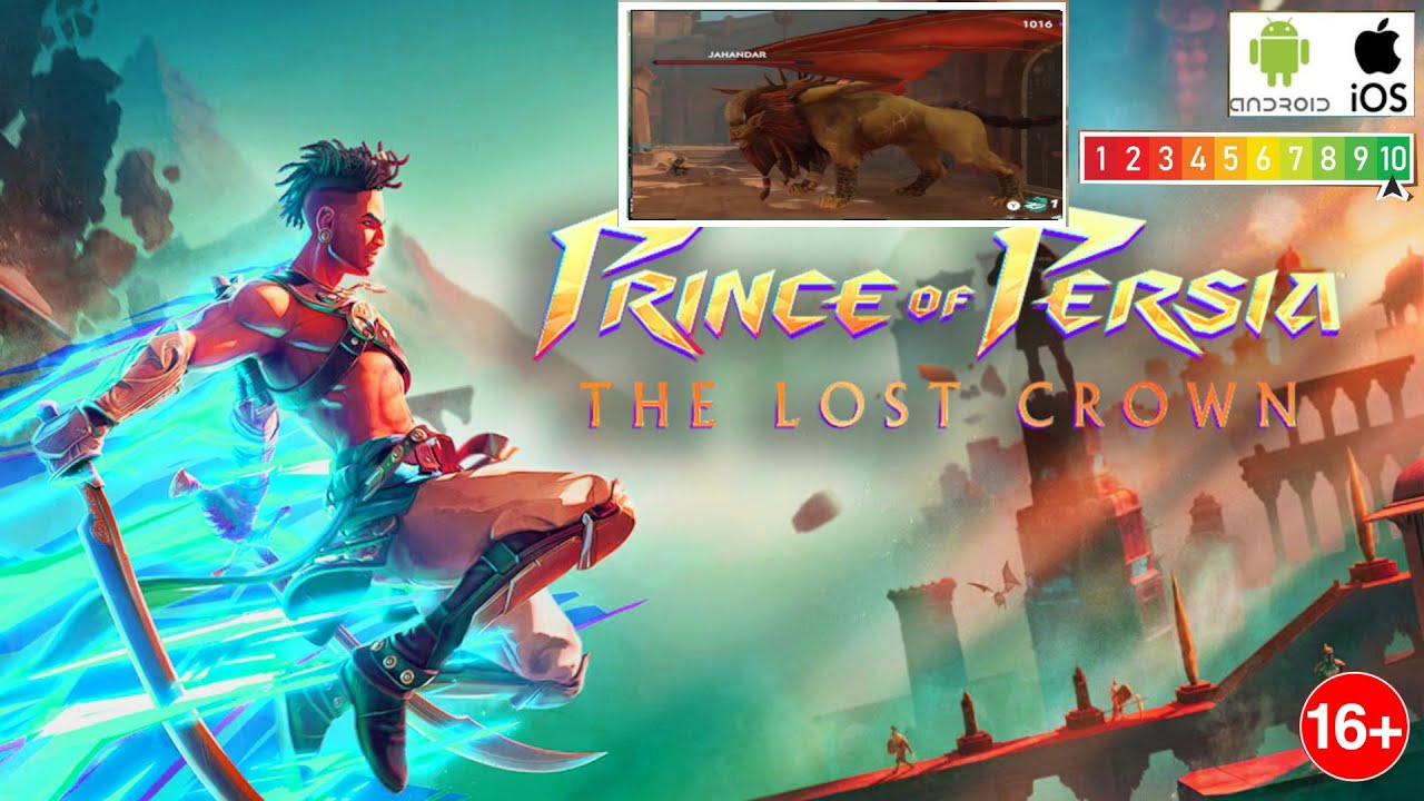 Prince of Persia The Lost Crown | Walkthrough part 4 | Jahandar Fight