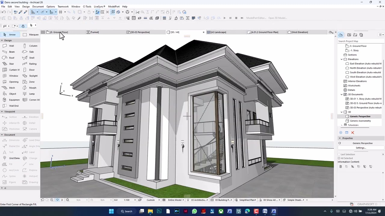 Как использовать сложные профили в Archicad