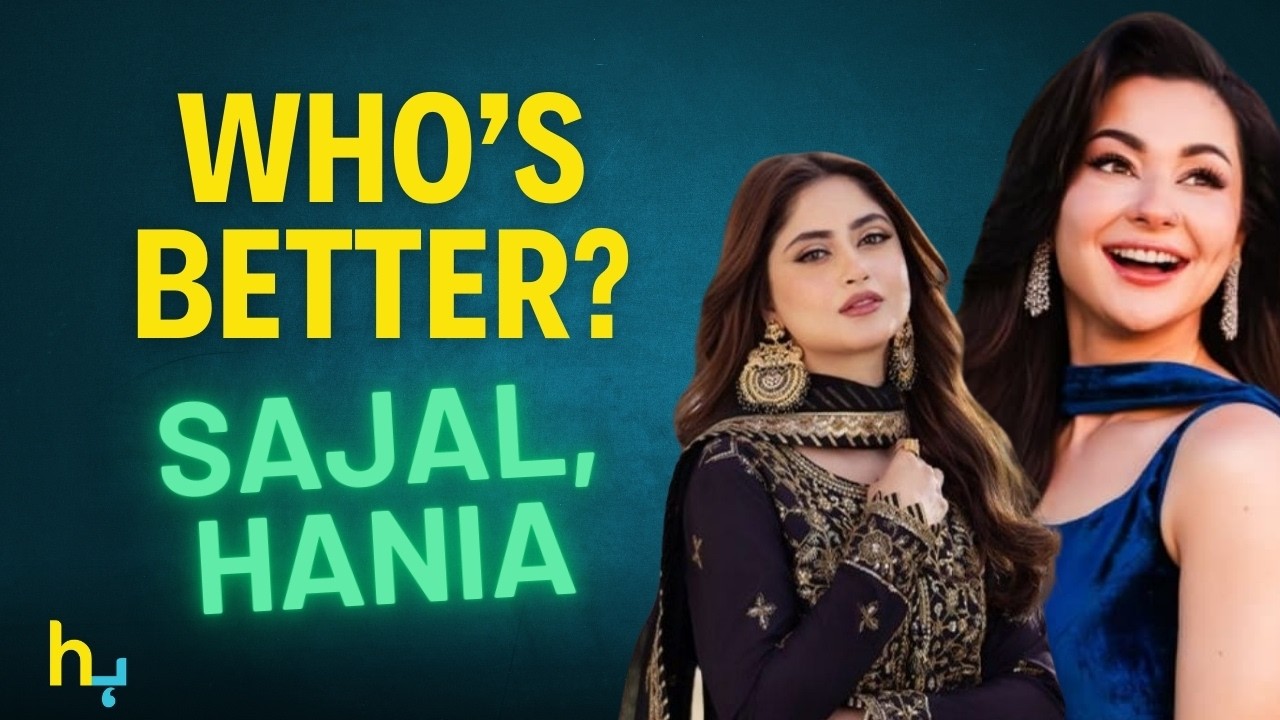 Who Is Better Between Sajal Aly And Hania Aamir? 😲 | सजल अली | Hungama Express