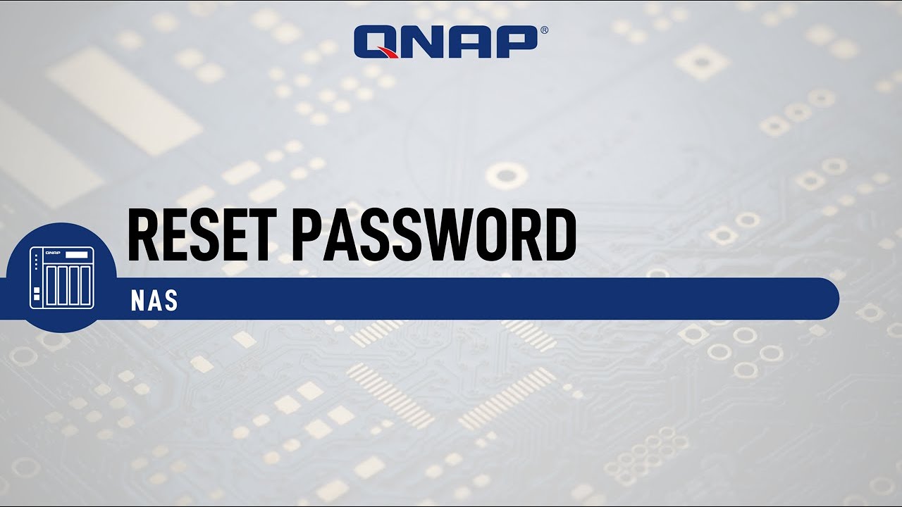 Reset Password sui NAS QNAP