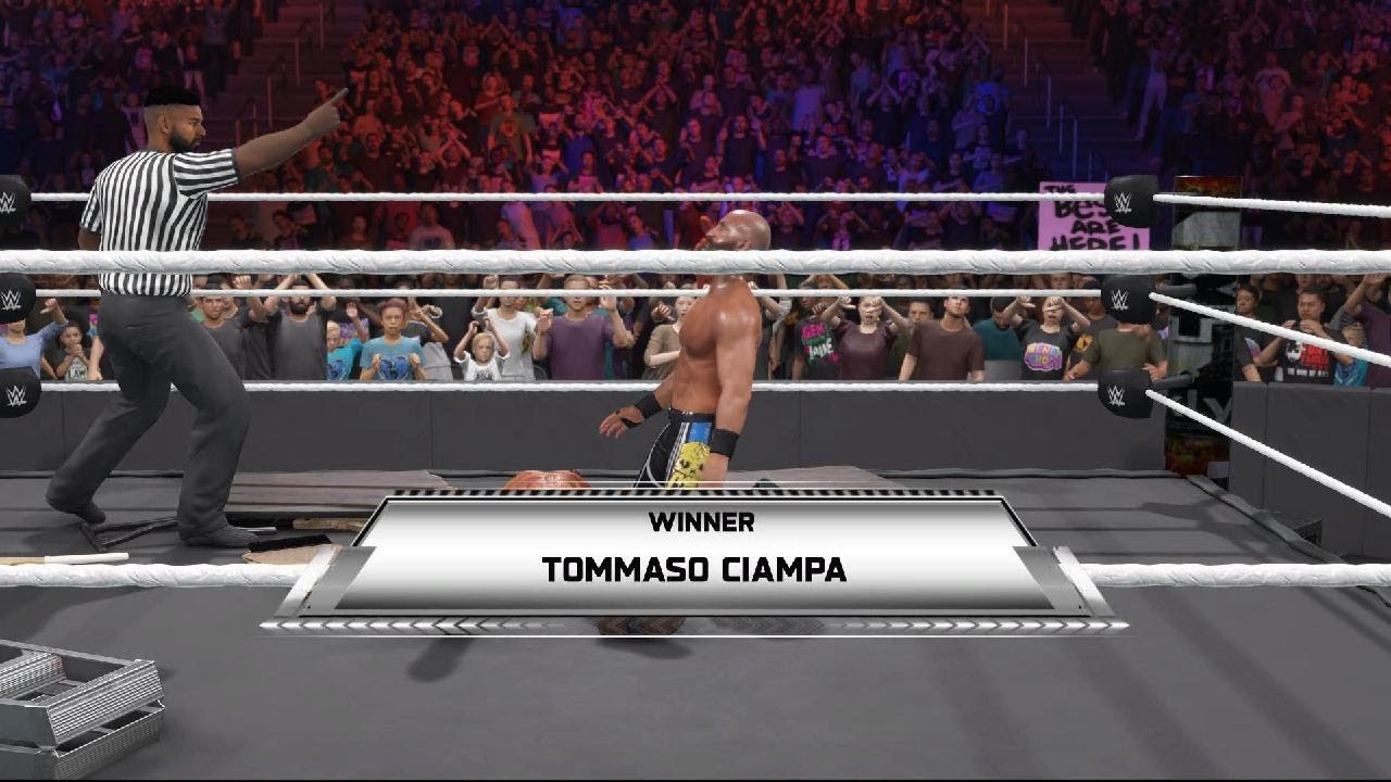 WWE2K25 Insane One-On-One Extreme rules match