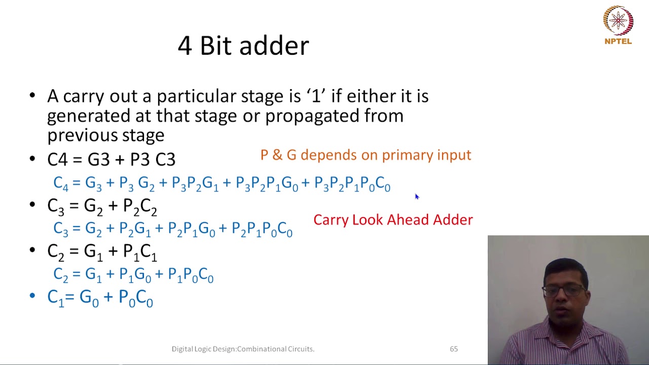 Carry look ahead adder
