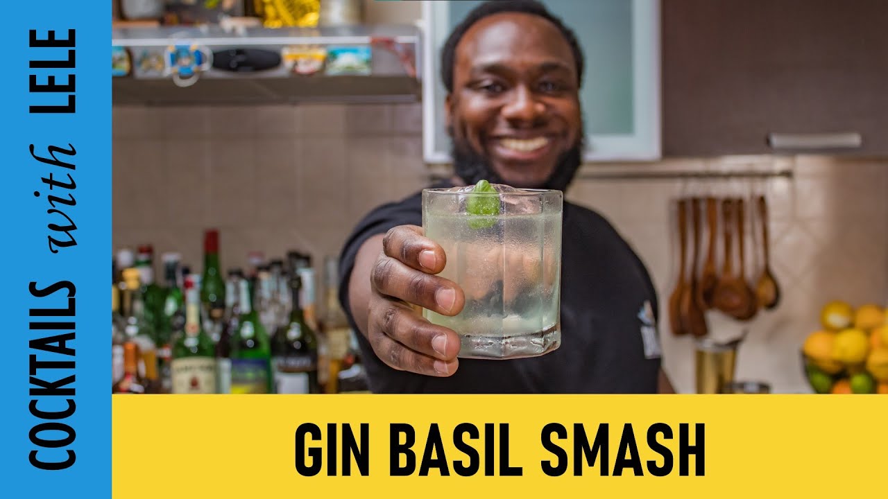 How to make a GIN BASIL SMASH with LELE | COCKTAIL with GIN