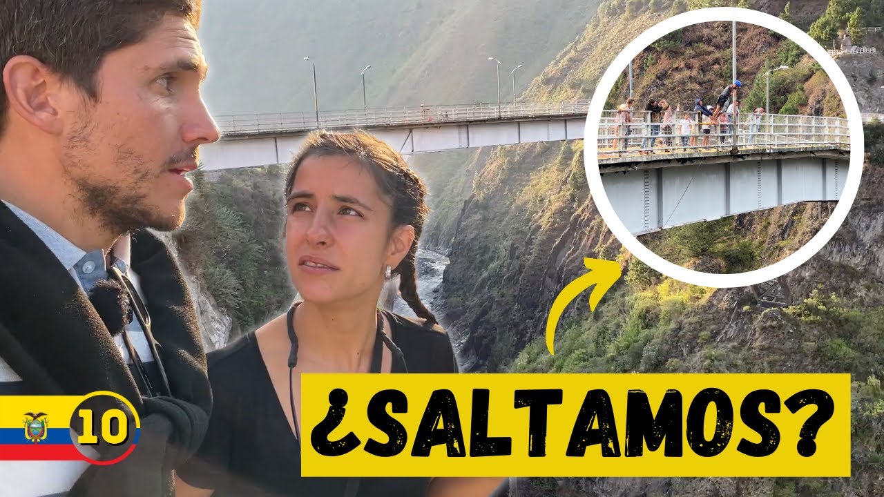 😱 ¡Esto es una locura! 👉  Nos sorprende BAÑOS DE AGUA SANTA en #Ecuador 🇪🇨 Ep.10