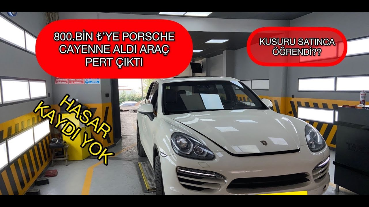 800.BİN₺’YE PORSCHE CAYYENNE ALDI. SATINCA ARACIN AİRBAG AÇTIĞINI ÖĞRENDİ.SATTIĞI ARACI GERİ ALDI?