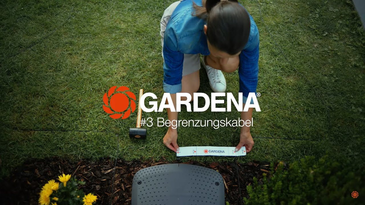 GARDENA SILENO minimo - How to (Folge 3/8: Begrenzungskabel)