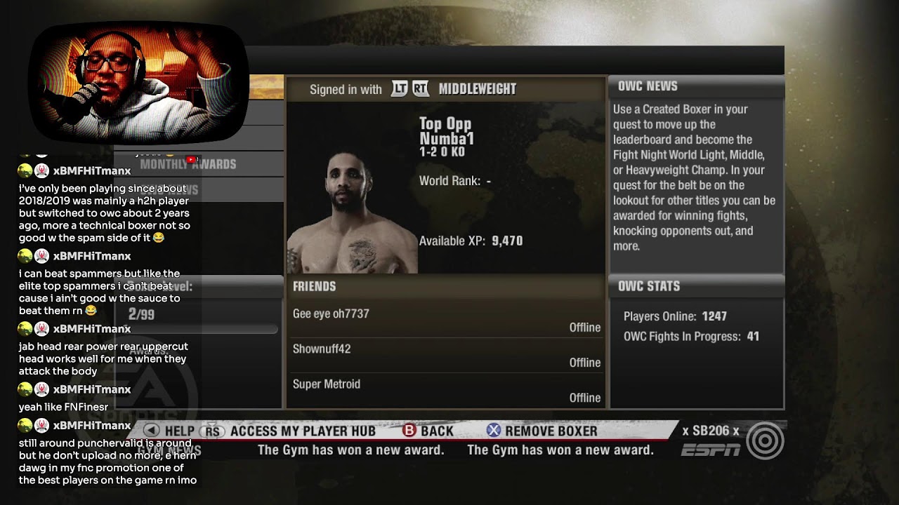 Fight Night Champion: 15 year vet shares MW OWC build