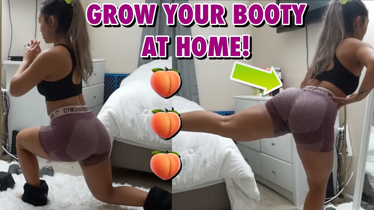 GROW YOUR GLUTES AT HOME (BEGINNER FRIENDLY) | LOVEEMANDA