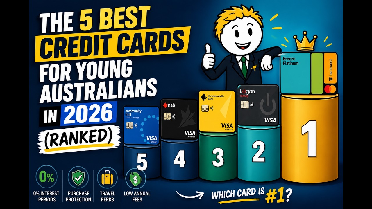 The 5 Best Credit Cards for Young Australians in 2026 (Ranked)