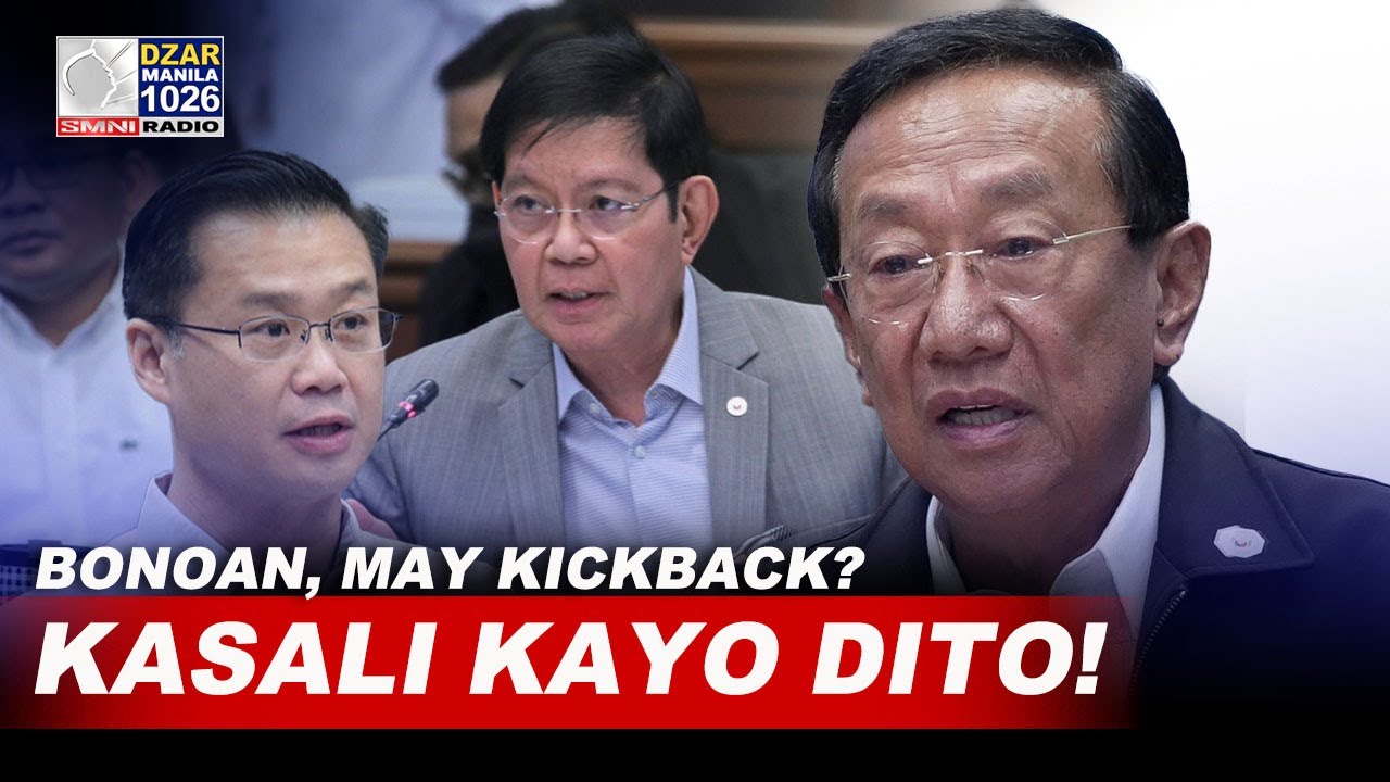KASALI KAYO DITO: Bonoan, inusisa sa Senado ukol sa ALOK-CABLE o KICKBACK sa DPWH projects