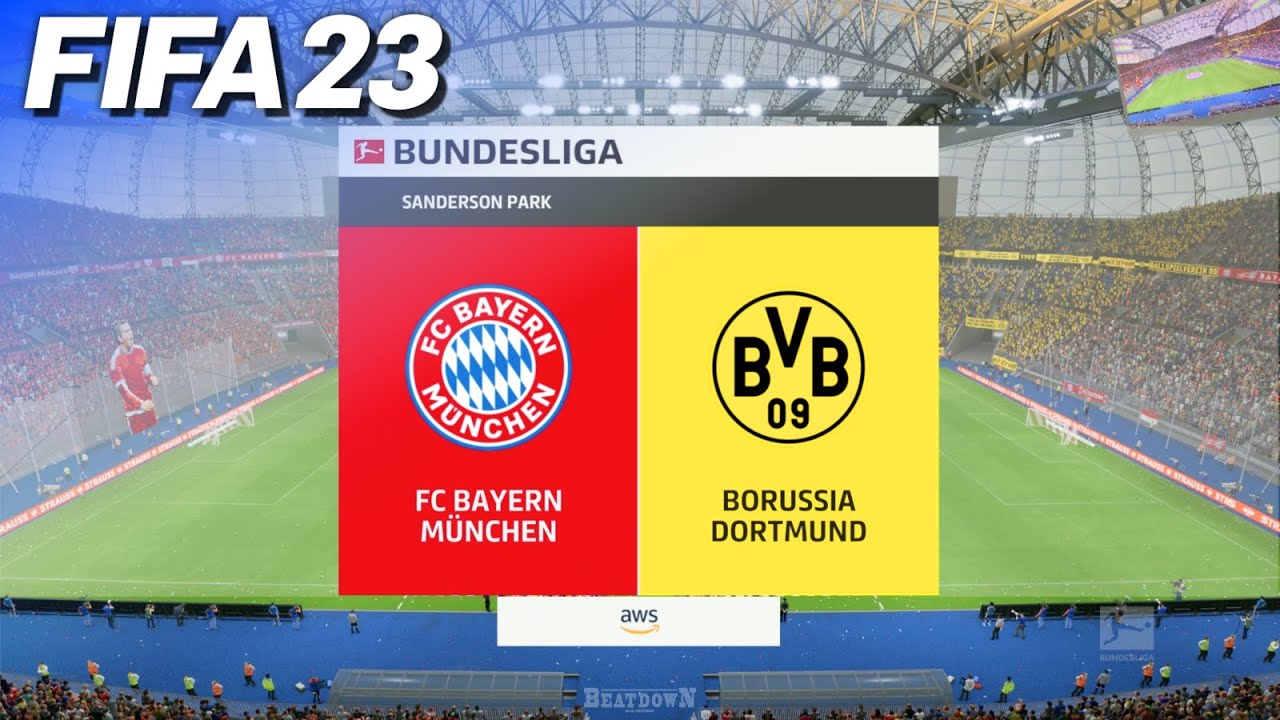FIFA 23 - FC Bayern München vs. Borussia Dortmund | #DerKlassiker