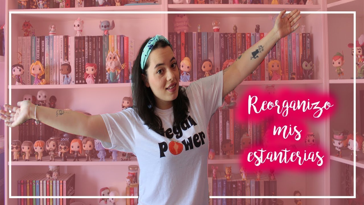 ROOM TOUR , ORGANIZO MIS ESTANTERÍAS || Los mundos de Bella