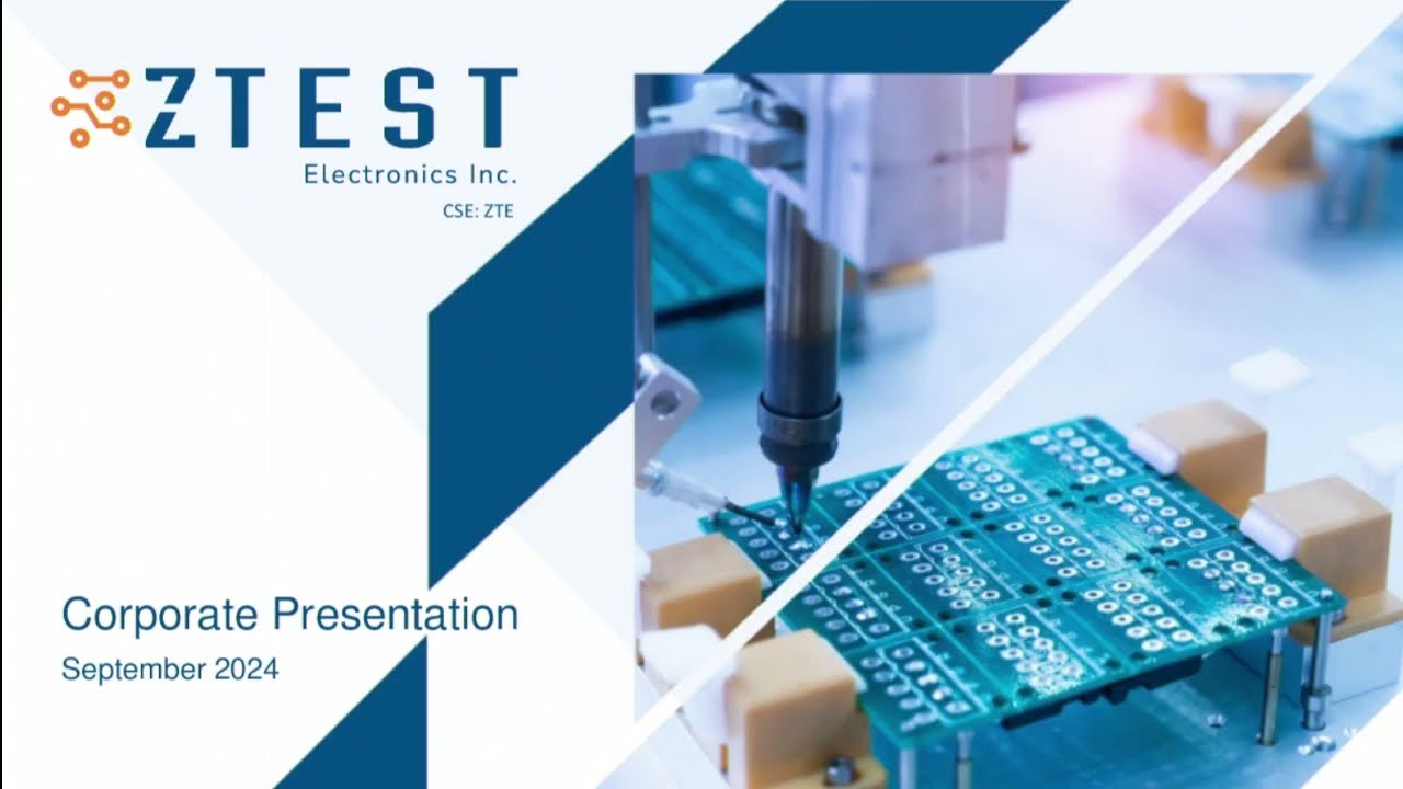 Веб-трансляция ZTEST Electronics Inc. (CSE: ZTE) | Выставка Planet MicroCap: ВАНКУВЕР 2024