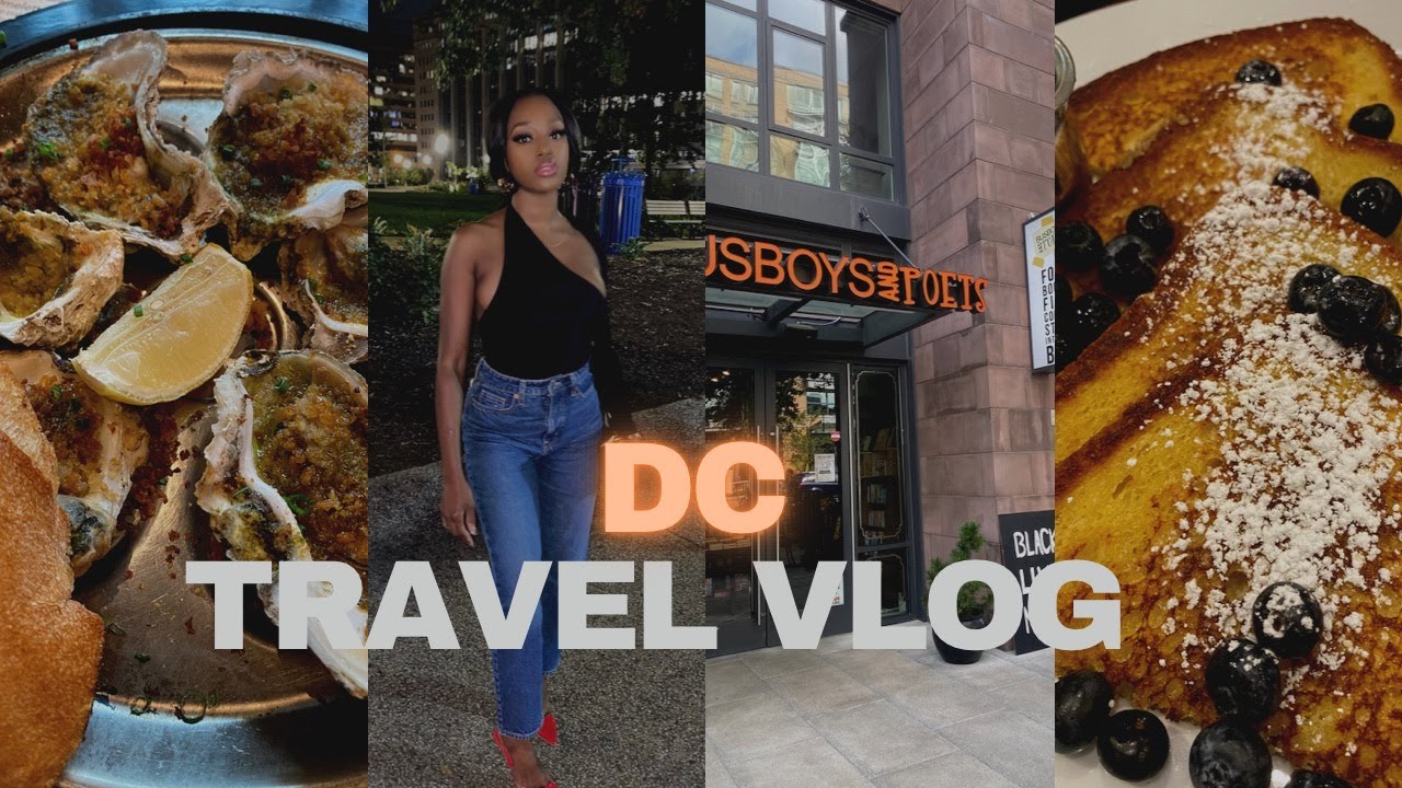DC GIRLS TRIP | Travel Vlog | Good Eats  | Shopping | Night Out| Good Times | SHAYPVLOGS
