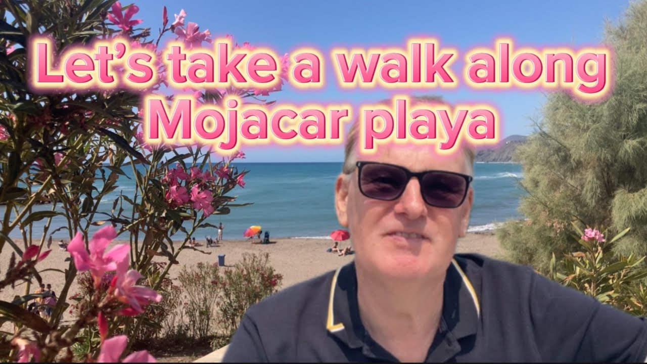 Let’s take a walk along Mojacar playa