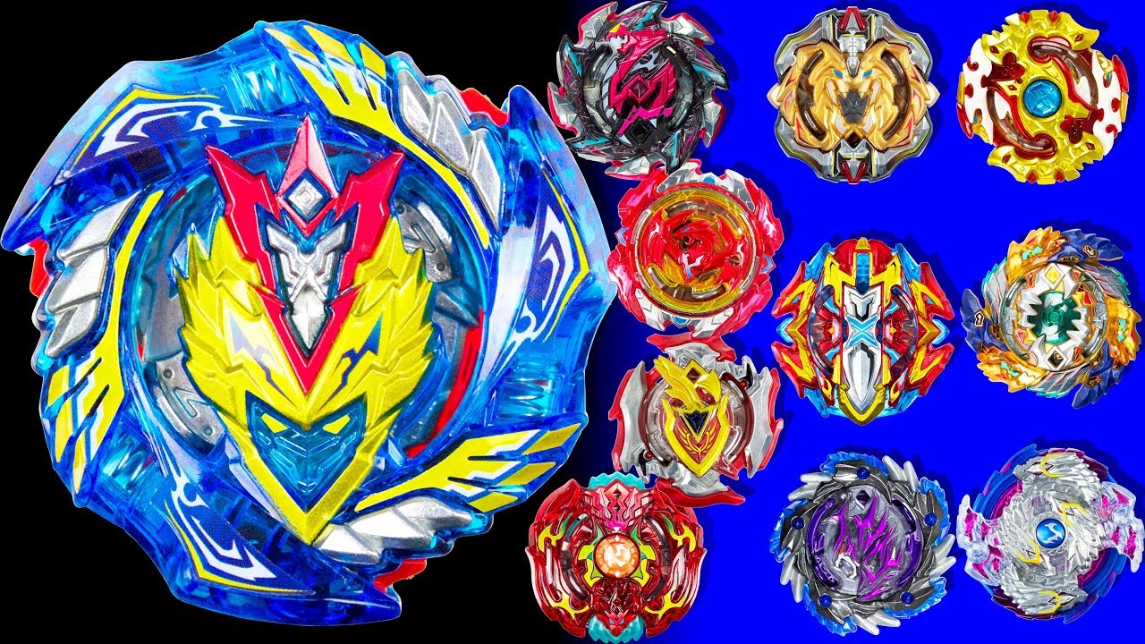 Beyblade Burst! Потерянная посылка Самый ожидаемый бей Cho Z Valkyrie vs 10 сильнейших блэйдов