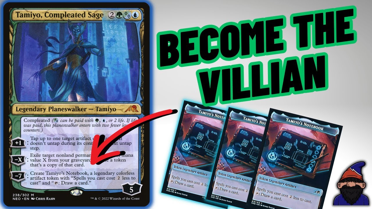 Everyone Forgot This Card? |  Tamiyo, Compleated Sage 2023 | Historic Brawl Commander MTG Arena