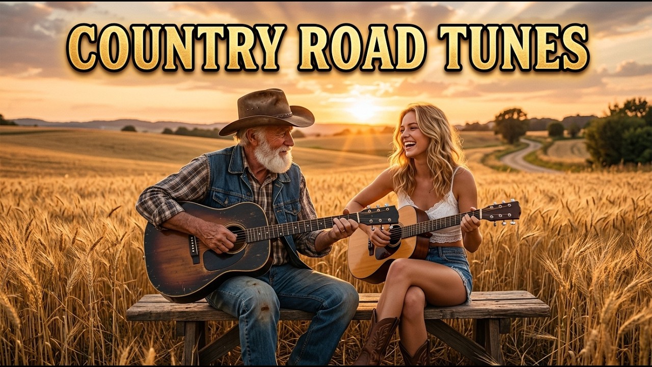 Best Classic Country Road Music 🚗🌾 Cowboy Songs for Long Drives 🤠🎸
