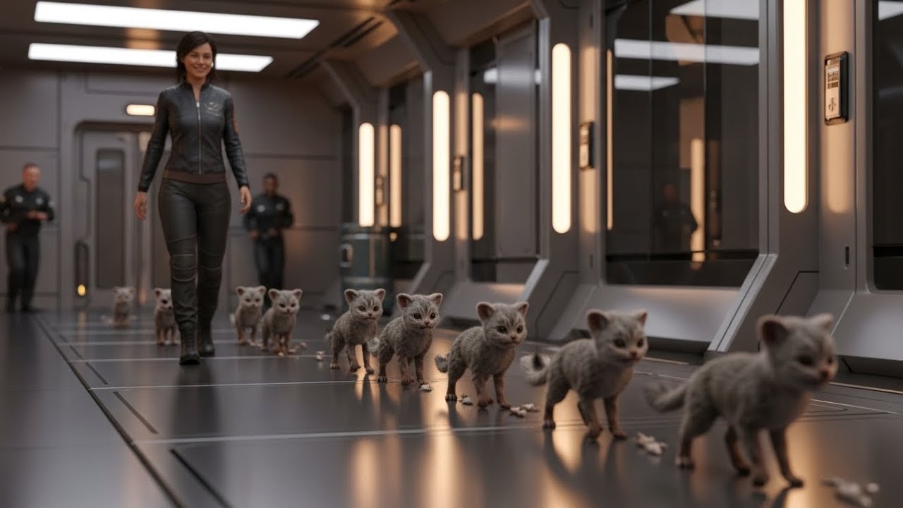 The Guards Reported “Tiny Footsteps Everywhere— The Cubs Were Following the Human in a Flawless Line