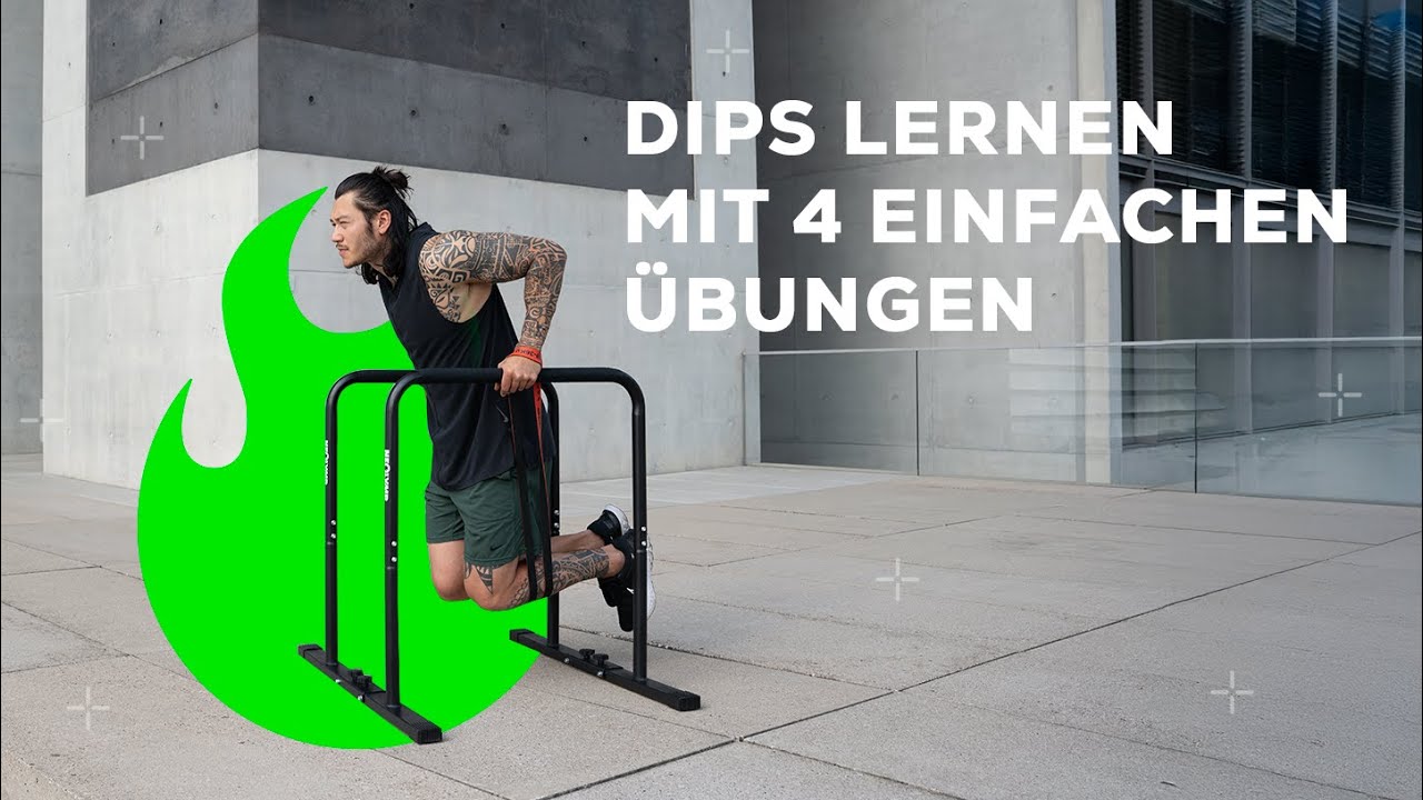 DIPS LERNEN MIT DIESEN 4 EINFACHEN &Uuml;BUNGEN