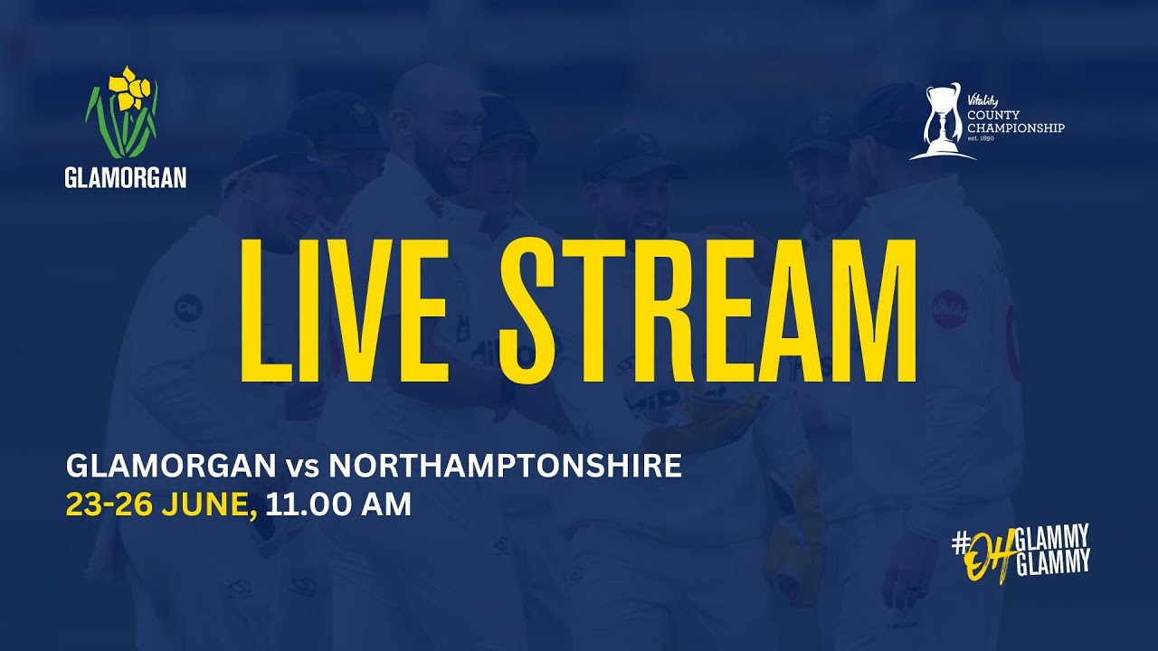 Glamorgan vs Northamptonshire | Vitality County Championship | Day Three