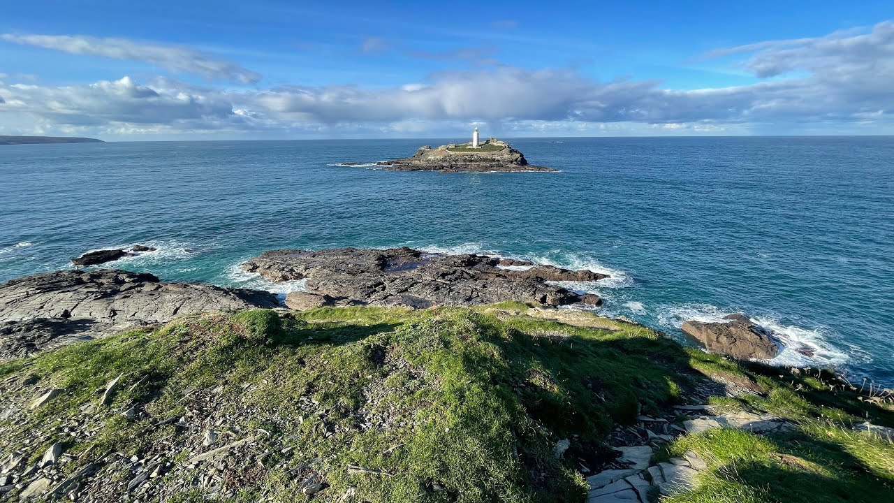A Walk Around The Godrevy Headland, St Ives, Cornwall