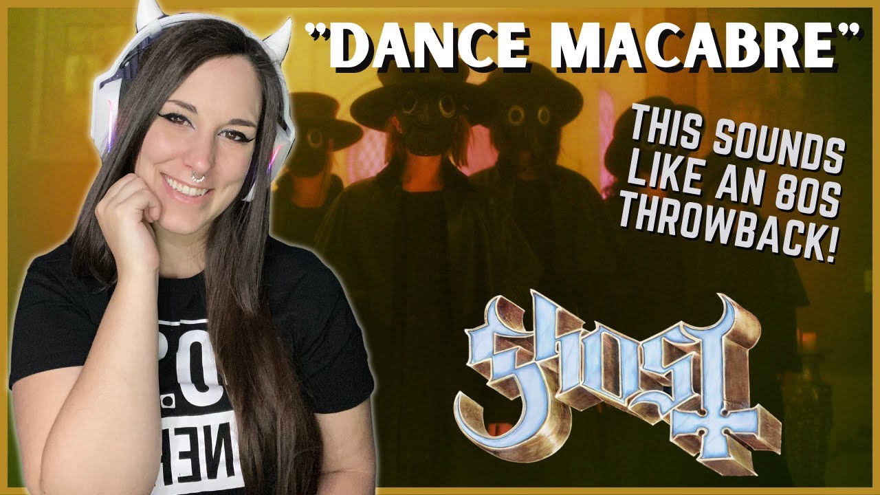 РЕАКЦИЯ | Ghost - Dance Macabre (Официальный клип)