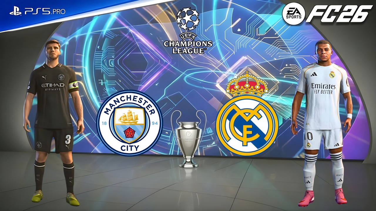FC 26 - Real Madrid vs Man City | UCL Final 2026 | Phil Foden vs Endrick epic showdown