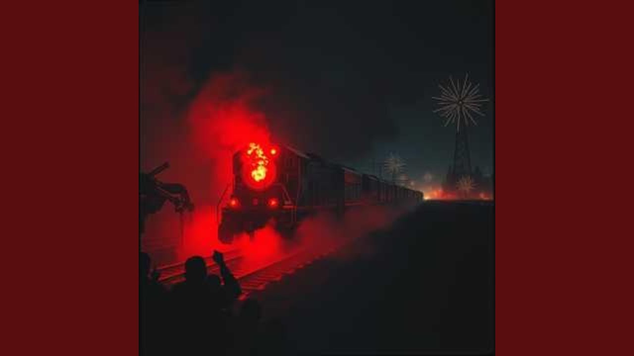 Freight Train in the Smoke