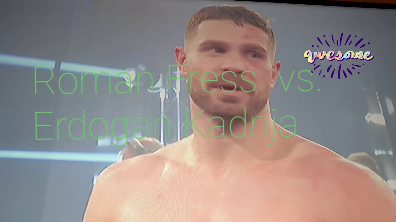 Roman Fress vs. Erdogan Kadrija Cruisergewicht Deutsche Meister Box Gala