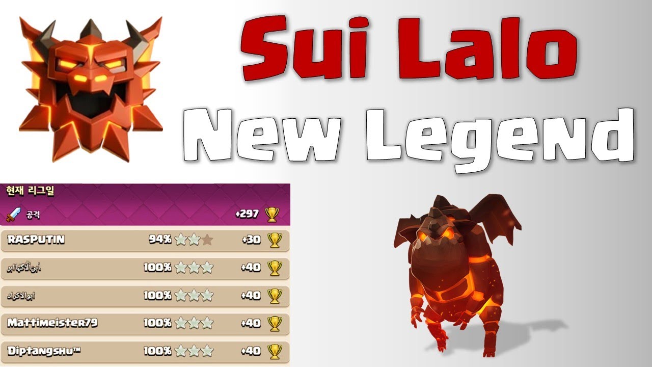 UNSTOPPABLE SUI LALO IN NEW LEGEND RANK