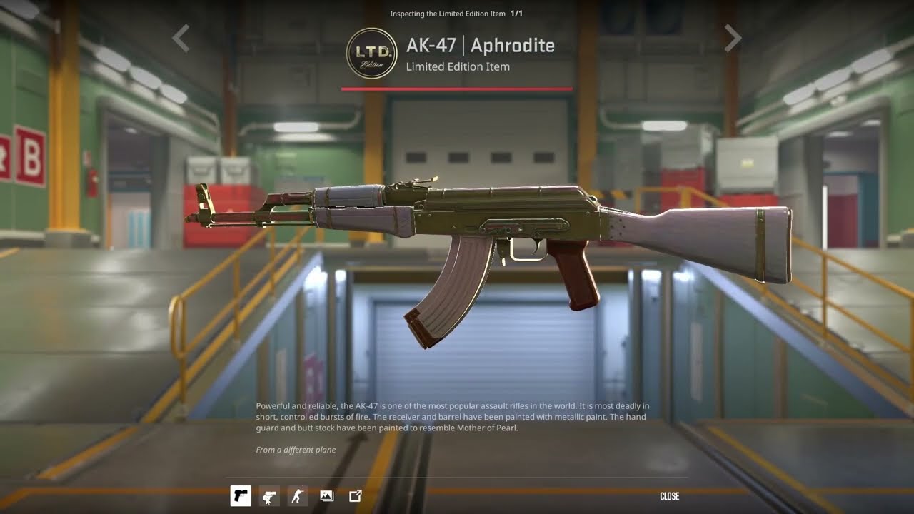 NEW LIMITED ITEM: AK-47 APHRODITE (ima talk about it)