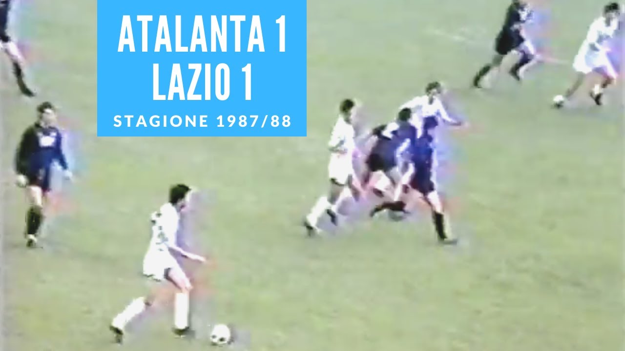10 aprile 1988: Atalanta Lazio 1 1