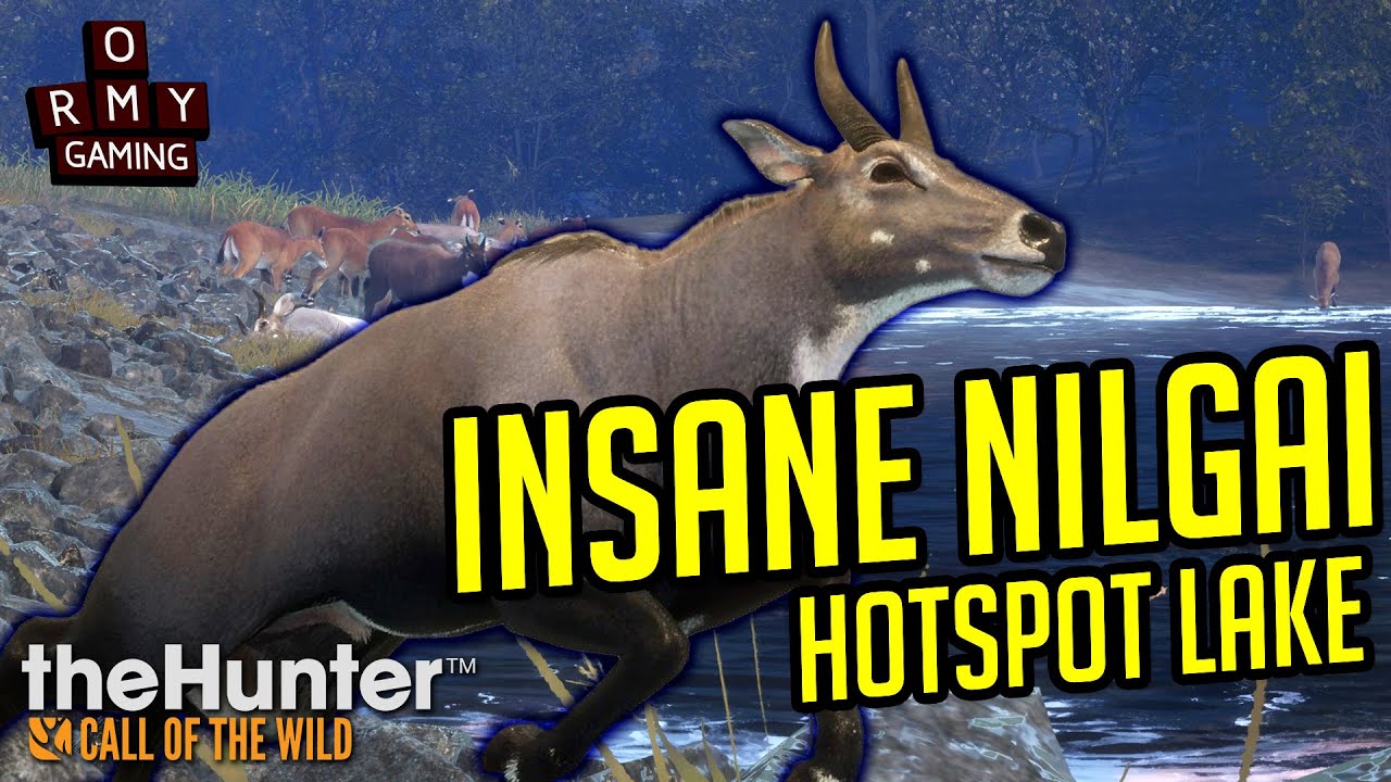 INSANE NILGAI HOTSPOT In NEPAL (theHunter Call Of The Wild)