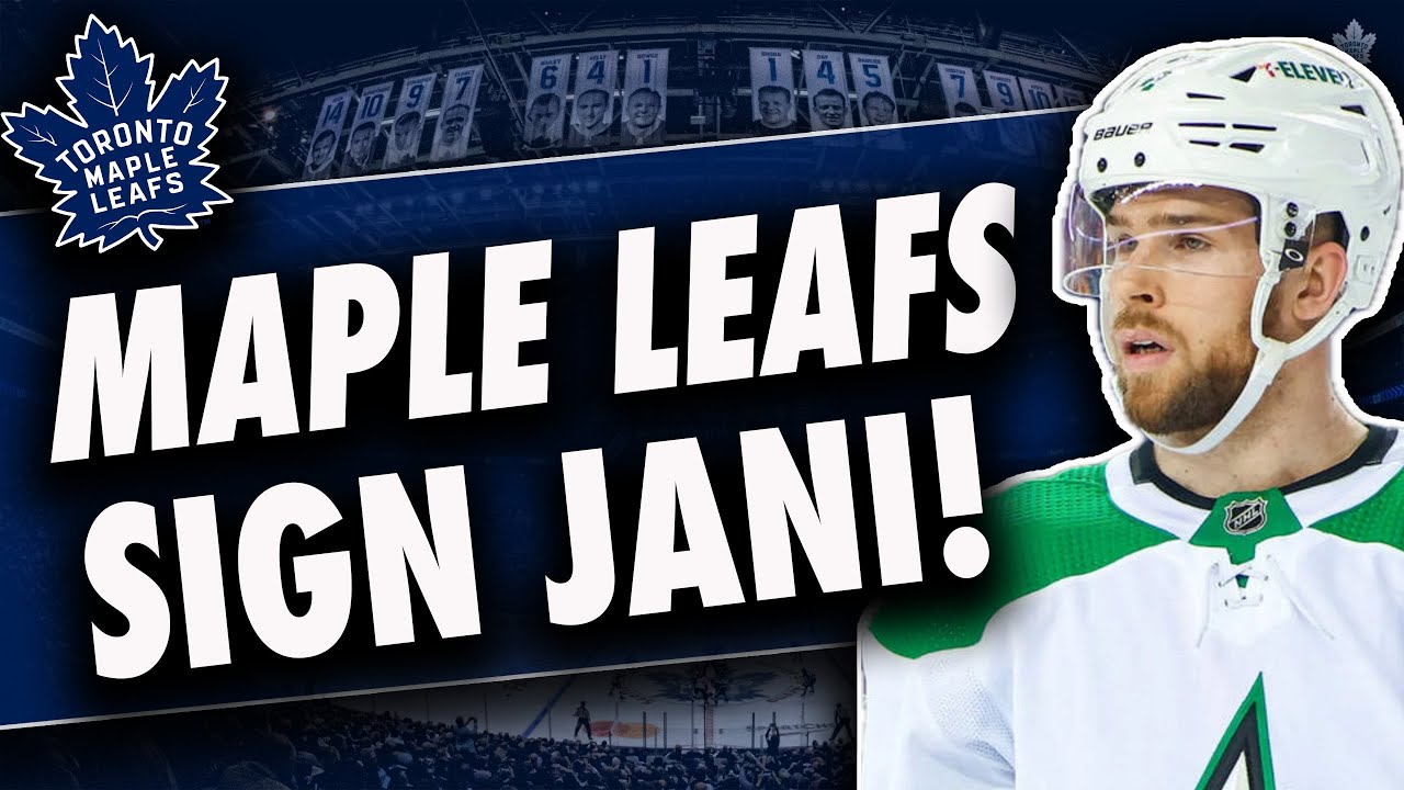 Maple Leafs Sign Defenceman Jani Hakanp&auml;&auml;!