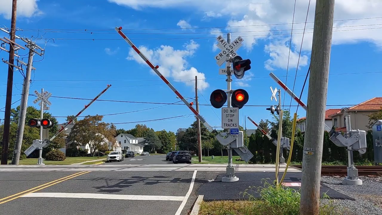 Level Crossing Upgraded: Sherman Ave, Deal New Jersey