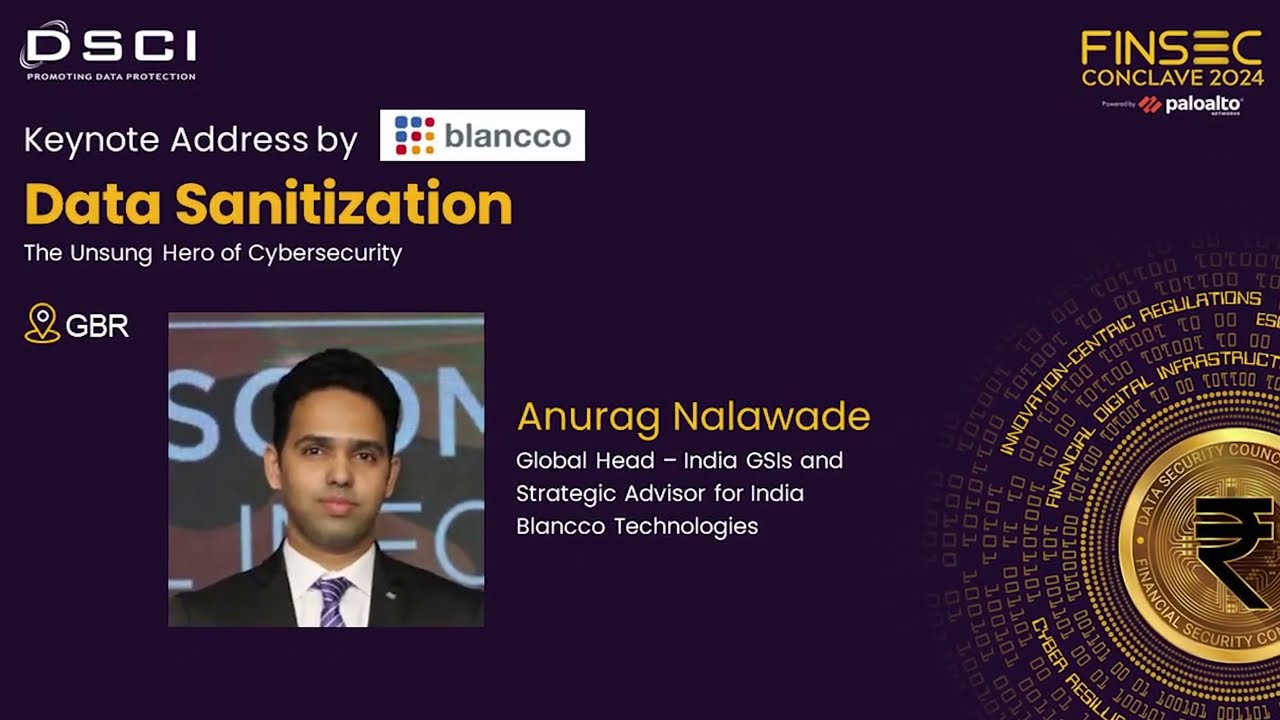 Day 1: Keynote | Blancco | Data Sanitization - The Unsung Hero of Cybersecurity