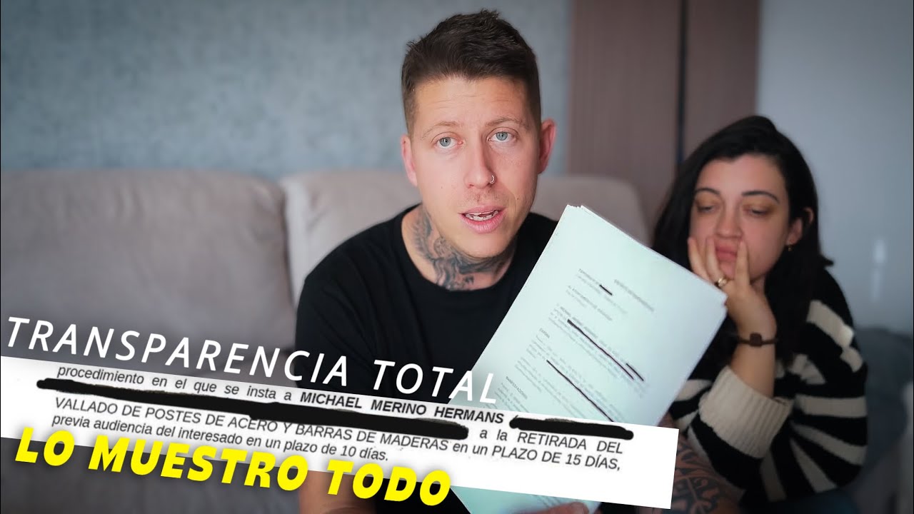 Notificaci&oacute;n oficial: 15 d&iacute;as para demoler mi vallado (5.000&euro;) | VloG 826 |