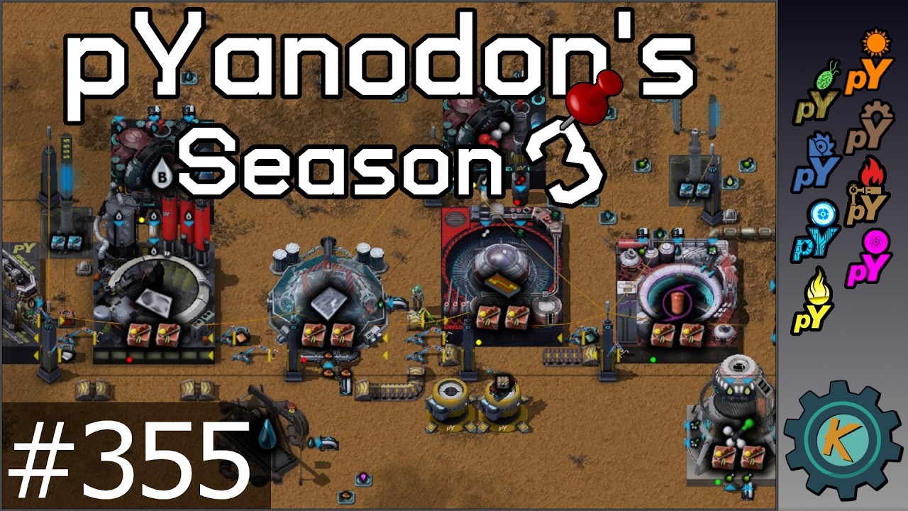 Graphene Rolls & A Standardized Cybersyn Super Trasher Design! - Factorio pYanodon's S3E355