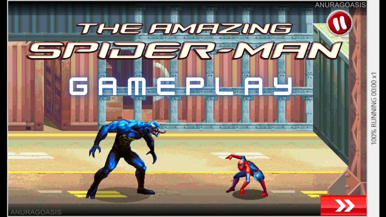 The Amazing Spider Man Java Gameplay | The Amazing Spiderman Java Walkthrough | Java Games on PC
